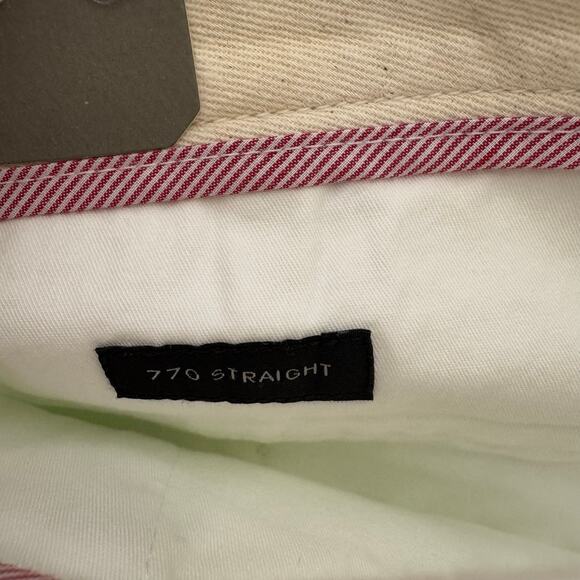 J Crew 770 Straight Stretch Chino Casual Workwear Pants US Mens 30X32 New - Picture 5 of 9